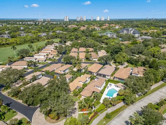 Aerial view of property's location featuring Bonita Bay