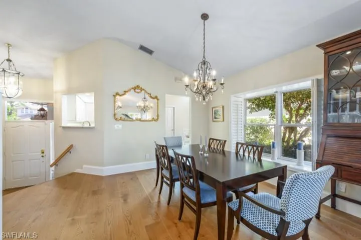 Dining space optimal for entertaining