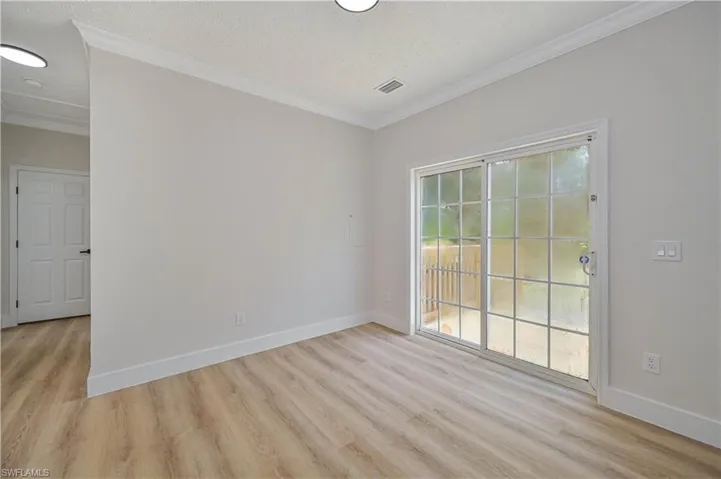area for dining