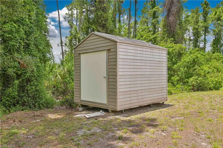 shed for storage