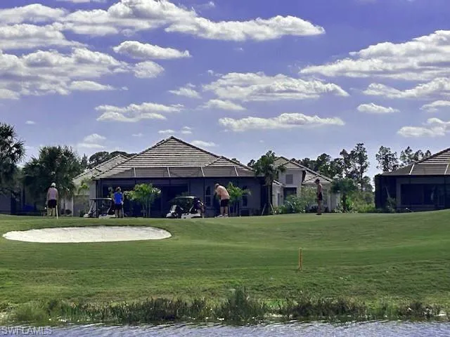 Enjoy watching the golfers