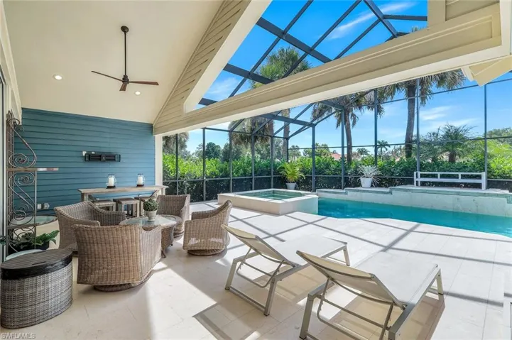Covered Patio and Pool