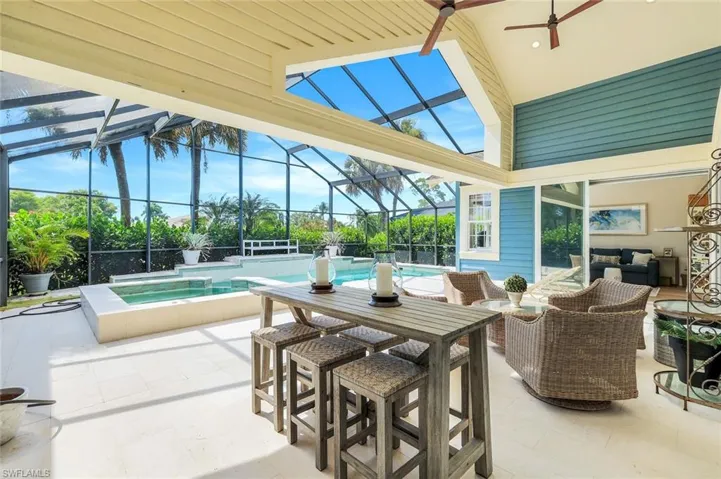 Covered Patio and Pool