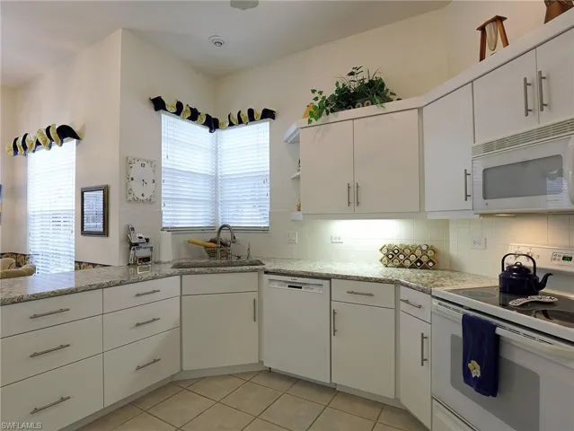 Corner sink captures loads of light!