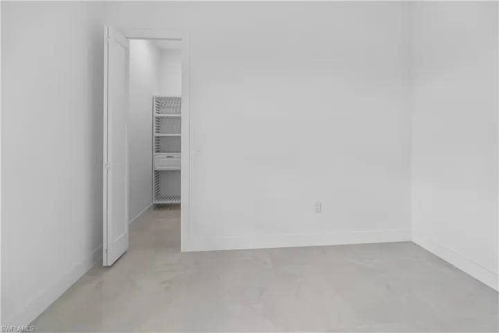 Spare room with baseboards