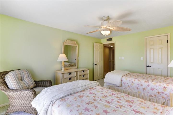 Guest bedroom also has a large walk-in closet!