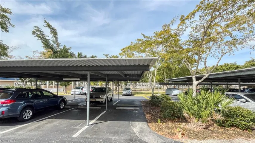 Assigned car port for parking