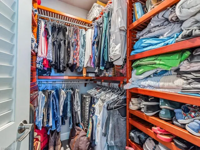 Master bedroom closet