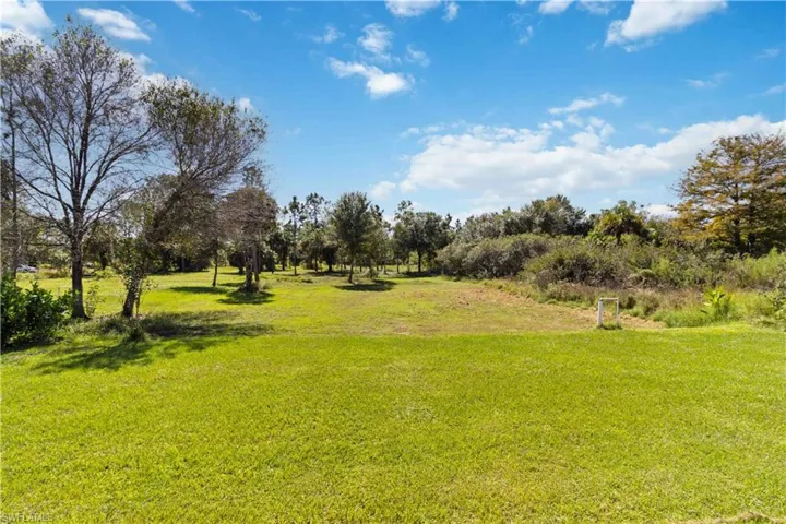 View of green lawn
