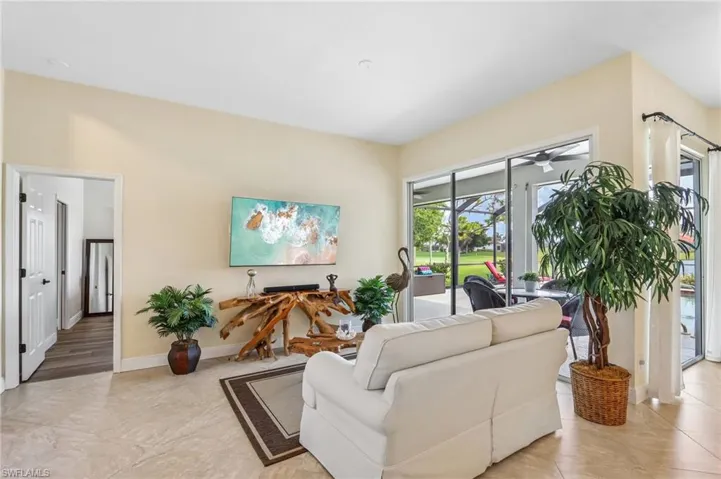 Living area - Primary Suite Entrance