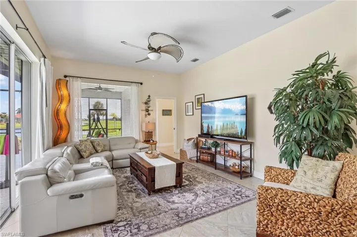 The Pool Suite is located through the door at the back of the photo.