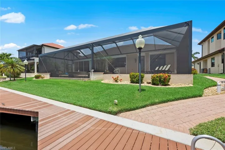 Rear of lanai