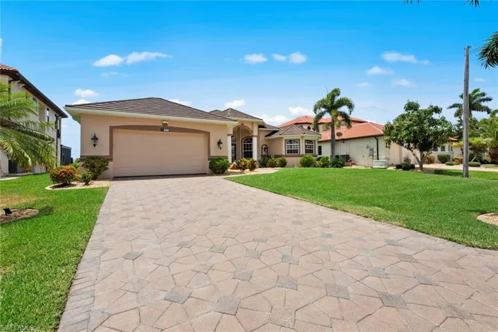 Large driveway