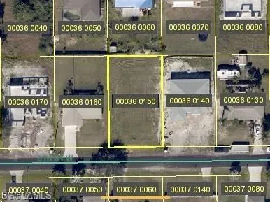 Map of property location featuring property boundaries highlighted