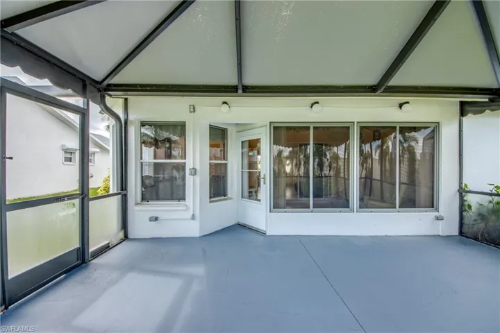 Screen Enclosure with canopy.