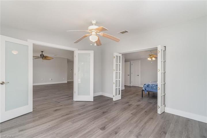 Den/Guest bedroom off both Primary bedroom and living area