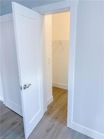Primary Bedroom has His and Her's walk-in closets