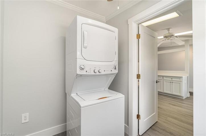 Laundry area off Kitchen and primary en-suite