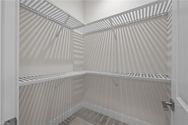 Master bedroom closet