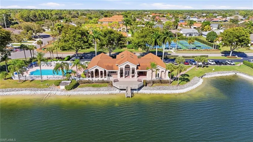 Aerial view of the Community Amenities