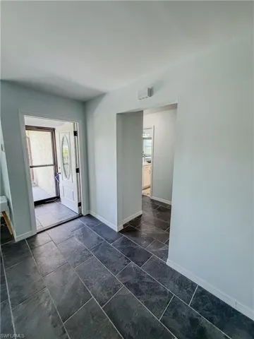 Entryway featuring healthy amount of natural light