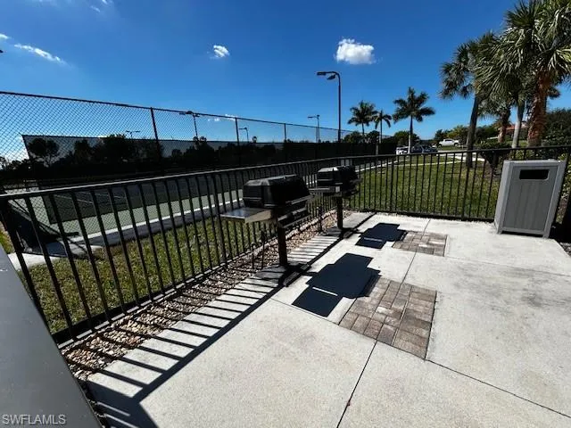 BBQ area