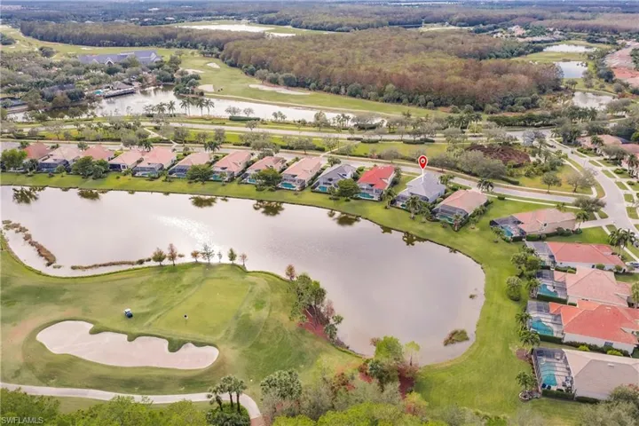 Aerial view showing  close proximity to clubhouse