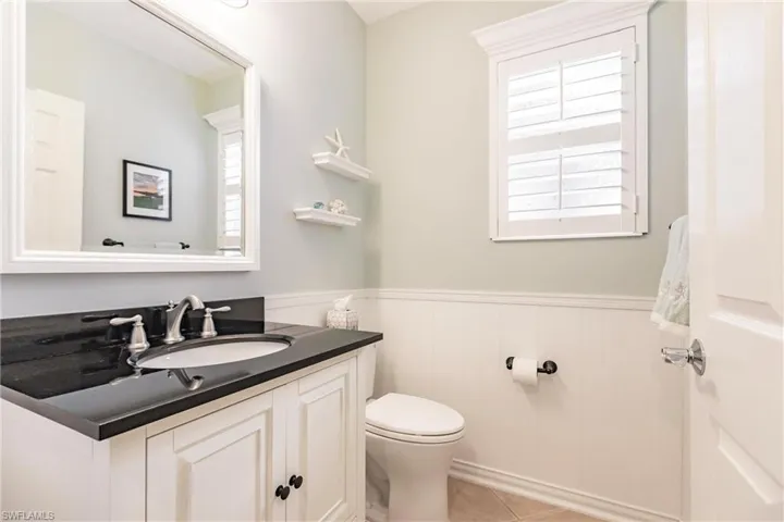 Powder bathroom