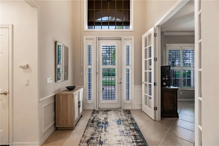 Foyer entrance