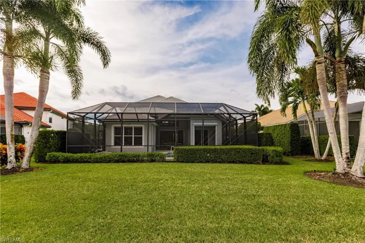 Rear view of property
