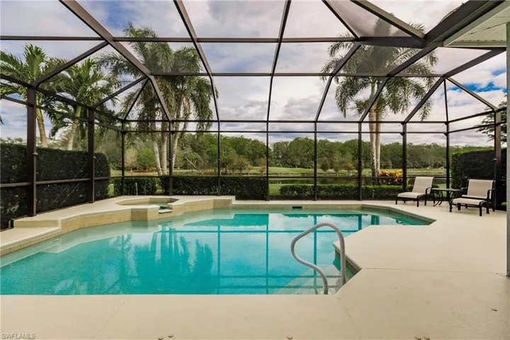 Pool with view