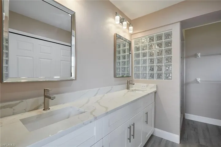 double vanity