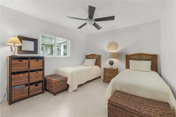 3rd bedroom split floorplan on other side of home