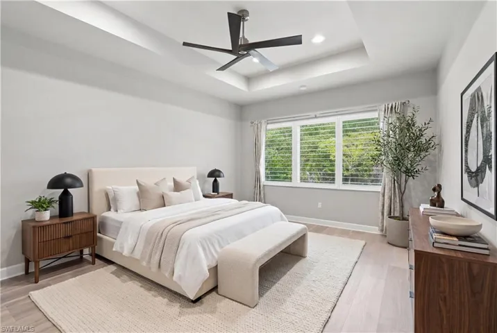 Room Digitally Staged  Primary Bedroom