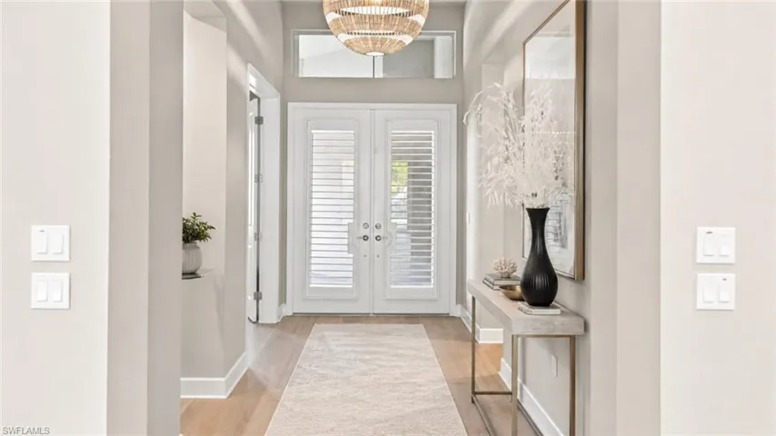 Room Digitally Staged Foyer