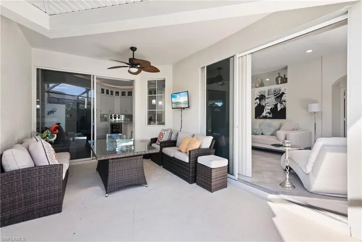 Lanai Area off Kitchen and Family Room