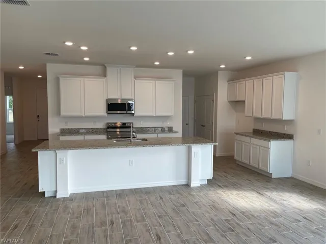 Stunning kitchen with stainless appliances
