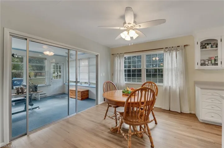 Dining Area and Florida Room