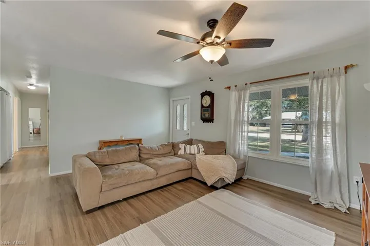 Living Room and Hallway to Bedrooms