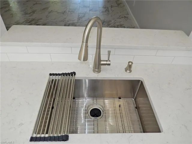 Deep under counter mount stainless sink