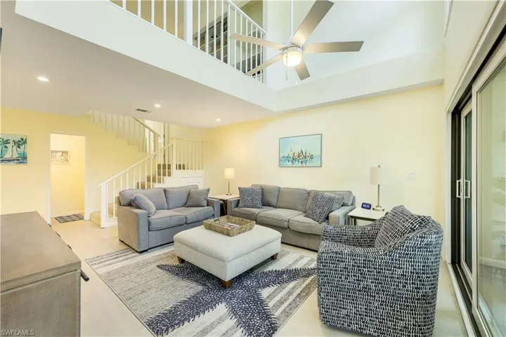 All of your guests will feel right at home in this spacious living area.