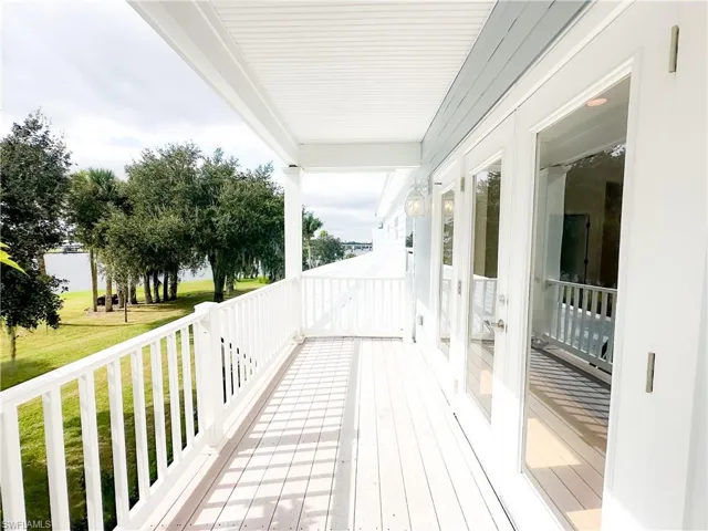 Upstairs Balcony