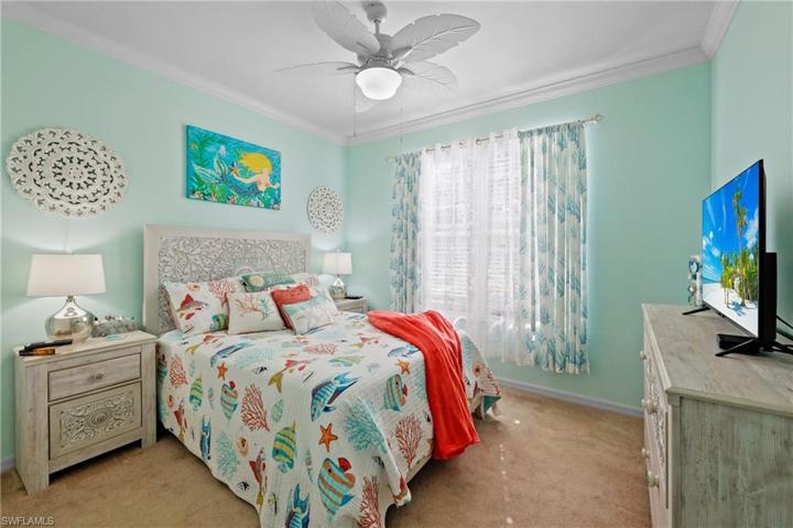 Light and bright guest bedroom