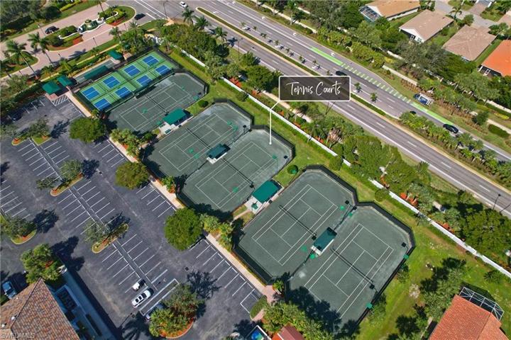 Tennis and pickleball courts