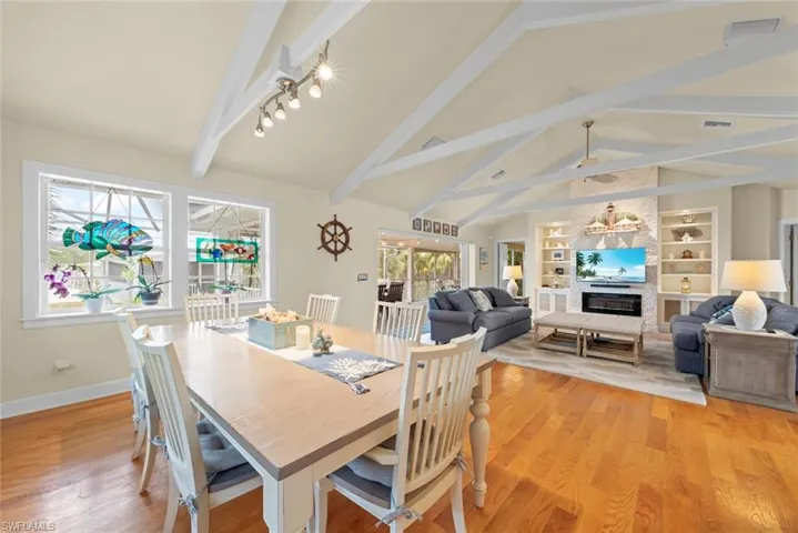 Dining living area