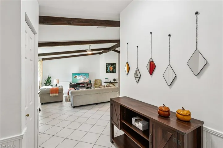 Entry from garage