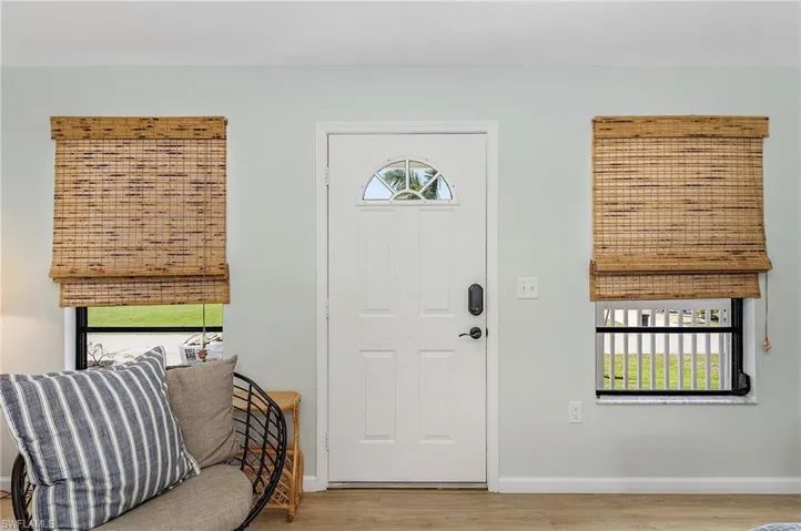 Inside entry of home.