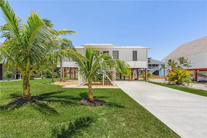 Front yard of home.