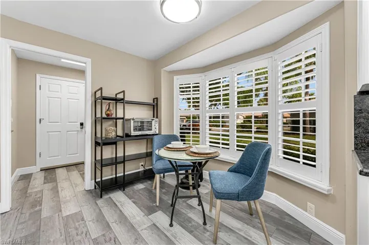 Laundry located near large 2 car garage