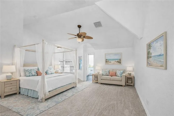 Virtually Staged Primary Bedroom